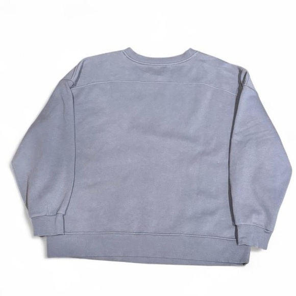 Lululemon Puff Print Logo Boxy Cropped Crewneck Sweater - Picture 3 of 4